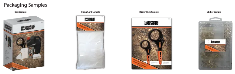 packaging samples